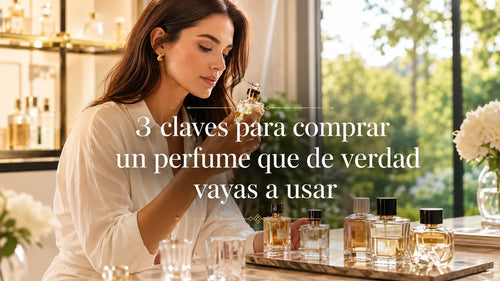 3 claves para comprar un perfume que de verdad vayas a usar