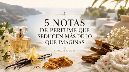 5 notas de perfume que seducen más de lo que imaginas