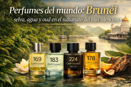 Perfumes del mundo: Brunéi — selva, agua y oud en el sultanato del lujo silencioso