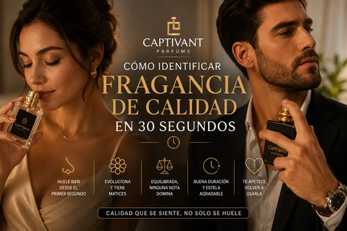 Cómo identificar fragancia de calidad en 30 segundos