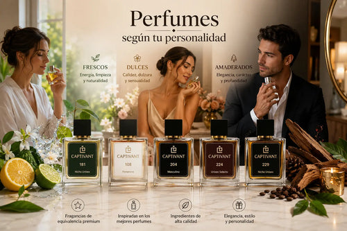 Perfumes frescos, dulces o amaderados: qué elegir según tu personalidad