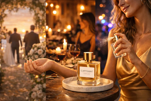 Perfumes para eventos: boda, cena, fiesta (guía rápida)