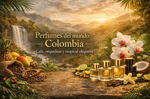 Perfumes del mundo: Colombia, café, orquídeas y tropical elegante