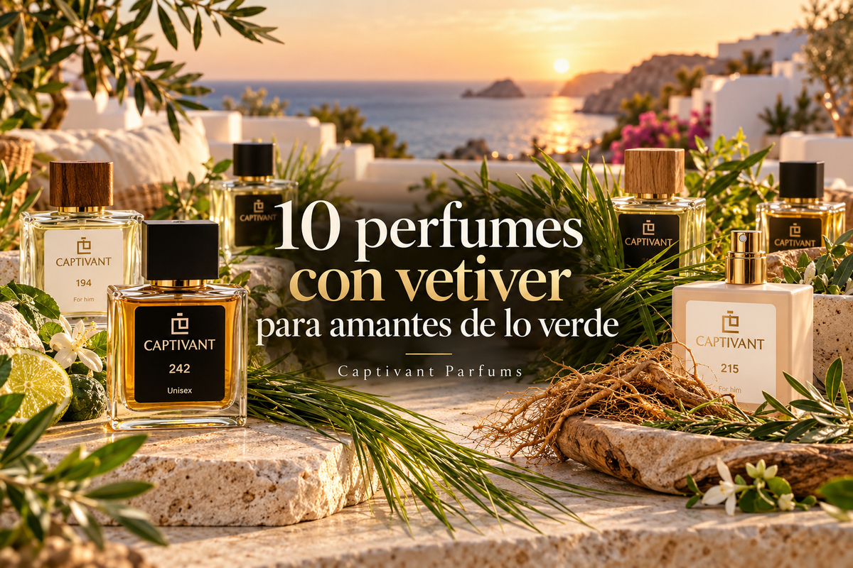 10 perfumes con vetiver para amantes de lo verde