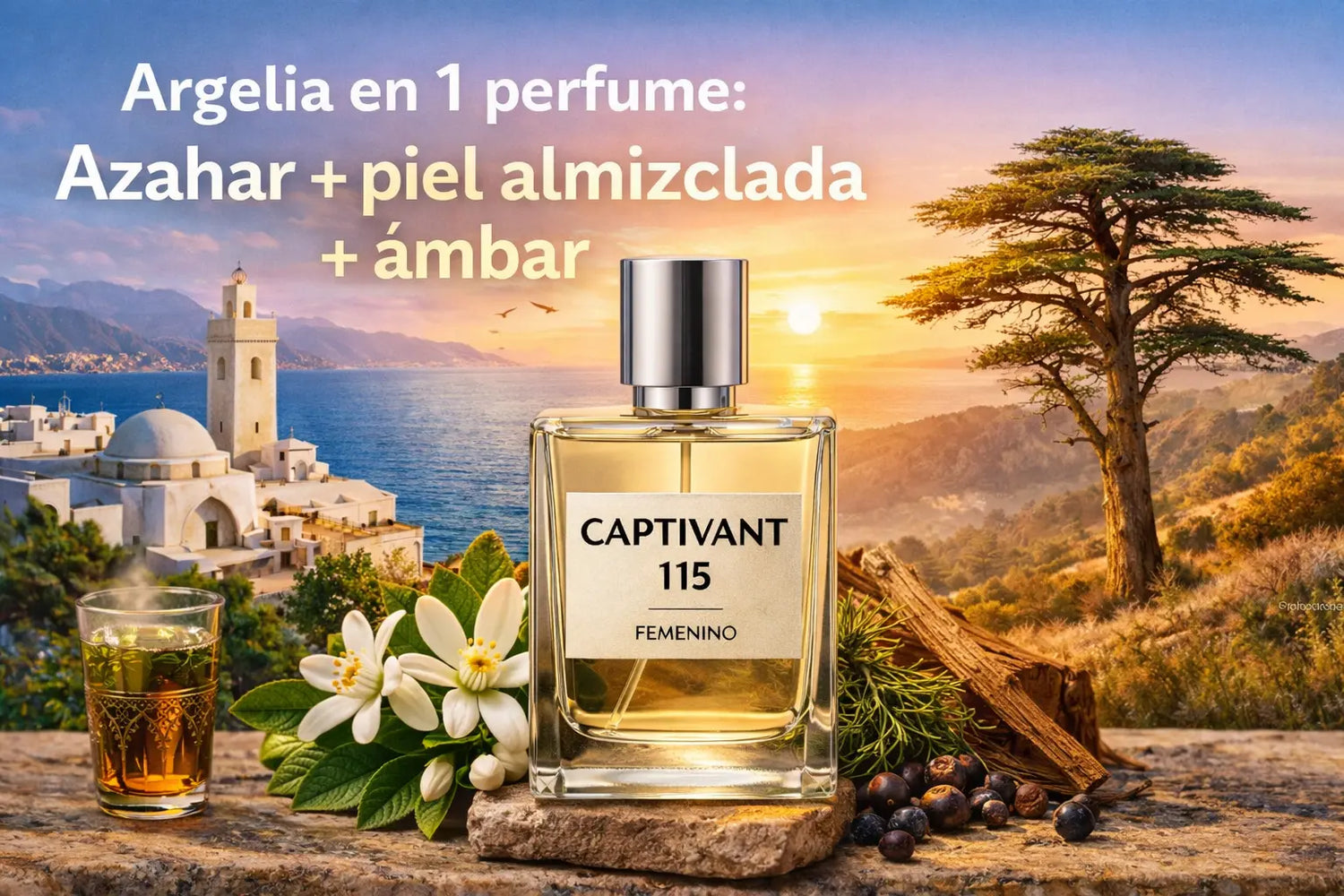 Perfumes del mundo: Argelia, té a la menta y madera del Atlas