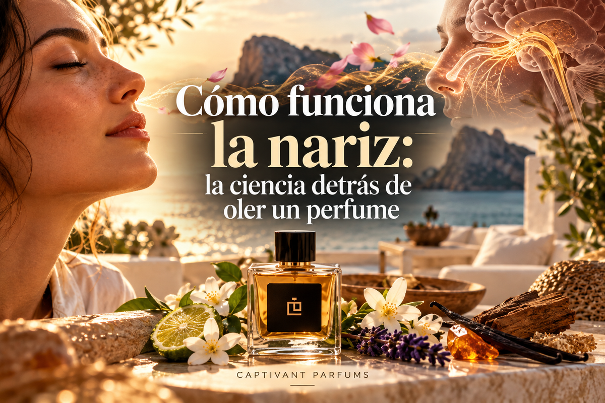 Cómo funciona la nariz: la ciencia detrás de oler un perfume