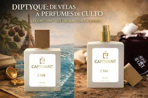 Diptyque: de velas a perfumes de culto (y Captivant que encajan con ese estilo)