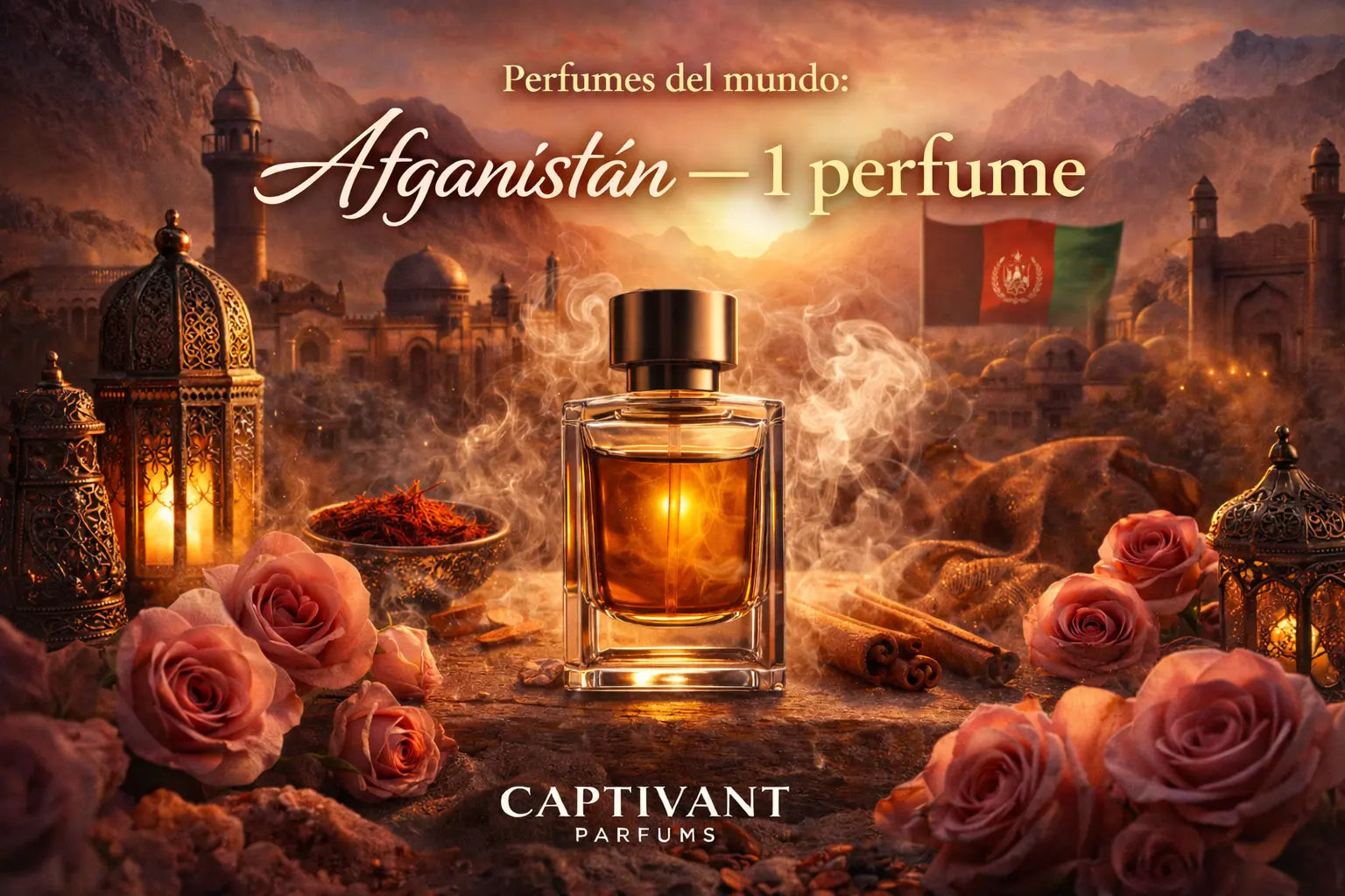 El perfume elegido para Afganistán