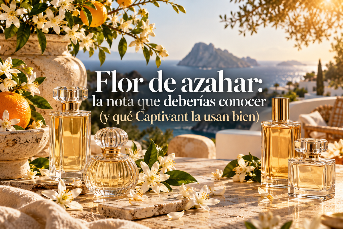 Flor de azahar: la nota que deberías conocer (y qué Captivant la usan bien)