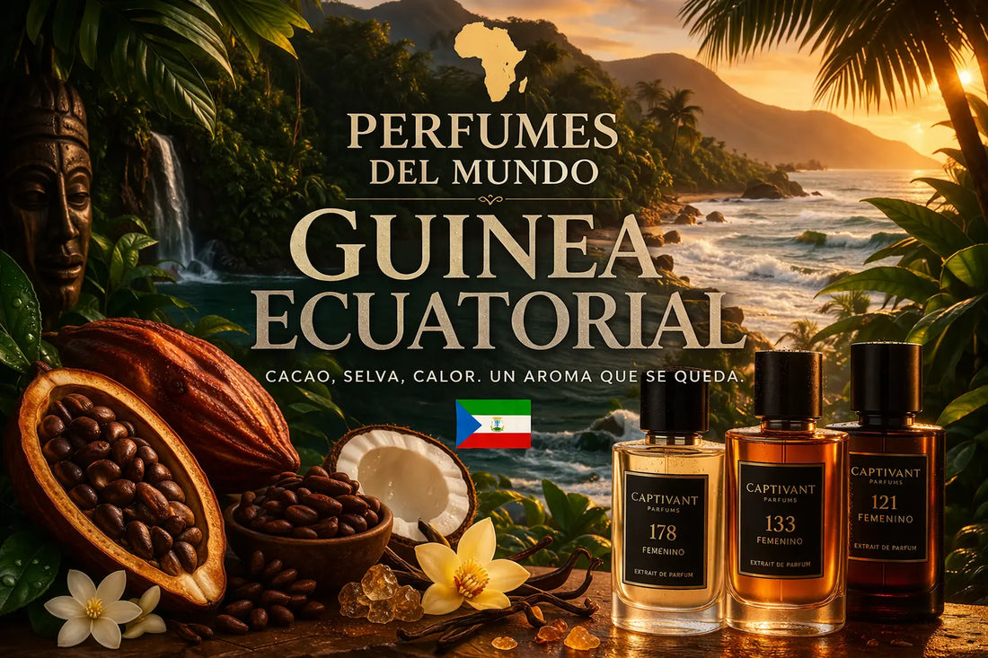 Perfumes del mundo: Guinea Ecuatorial | cacao, selva tropical y 3 Captivant recomendados