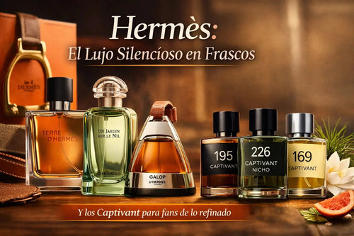 Hermès: el lujo silencioso en frascos (y los Captivant para fans de lo refinado)