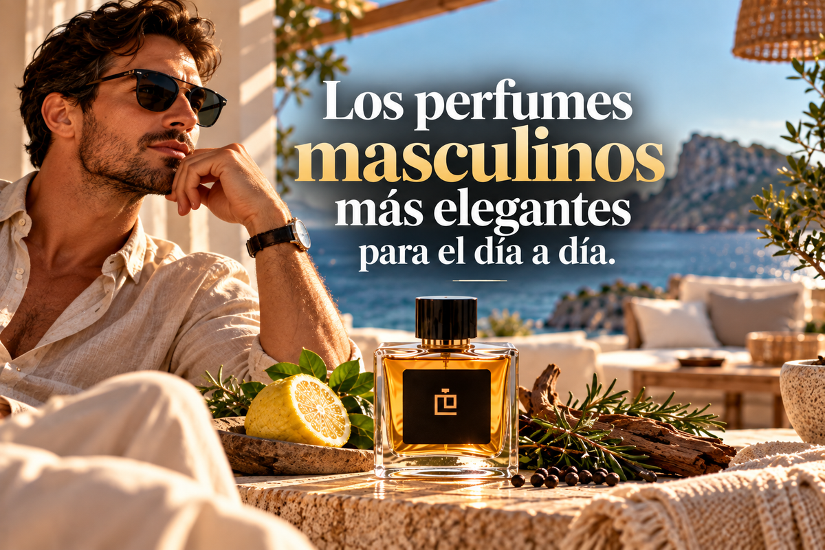 Los perfumes masculinos más elegantes para el día a día