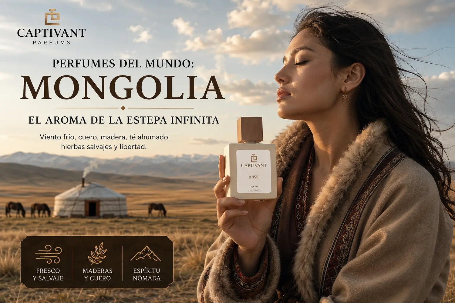 Mongolia, el aroma salvaje de la estepa infinita