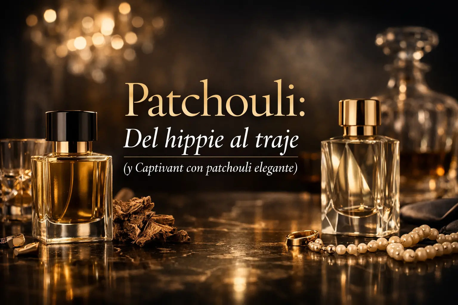 Patchouli: del hippie al traje (y Captivant con patchouli elegante)