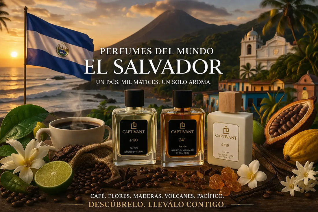 Perfumes del mundo: El Salvador — El aroma oculto de Centroamérica que nadie te ha contado (y cómo olerlo con Captivant)