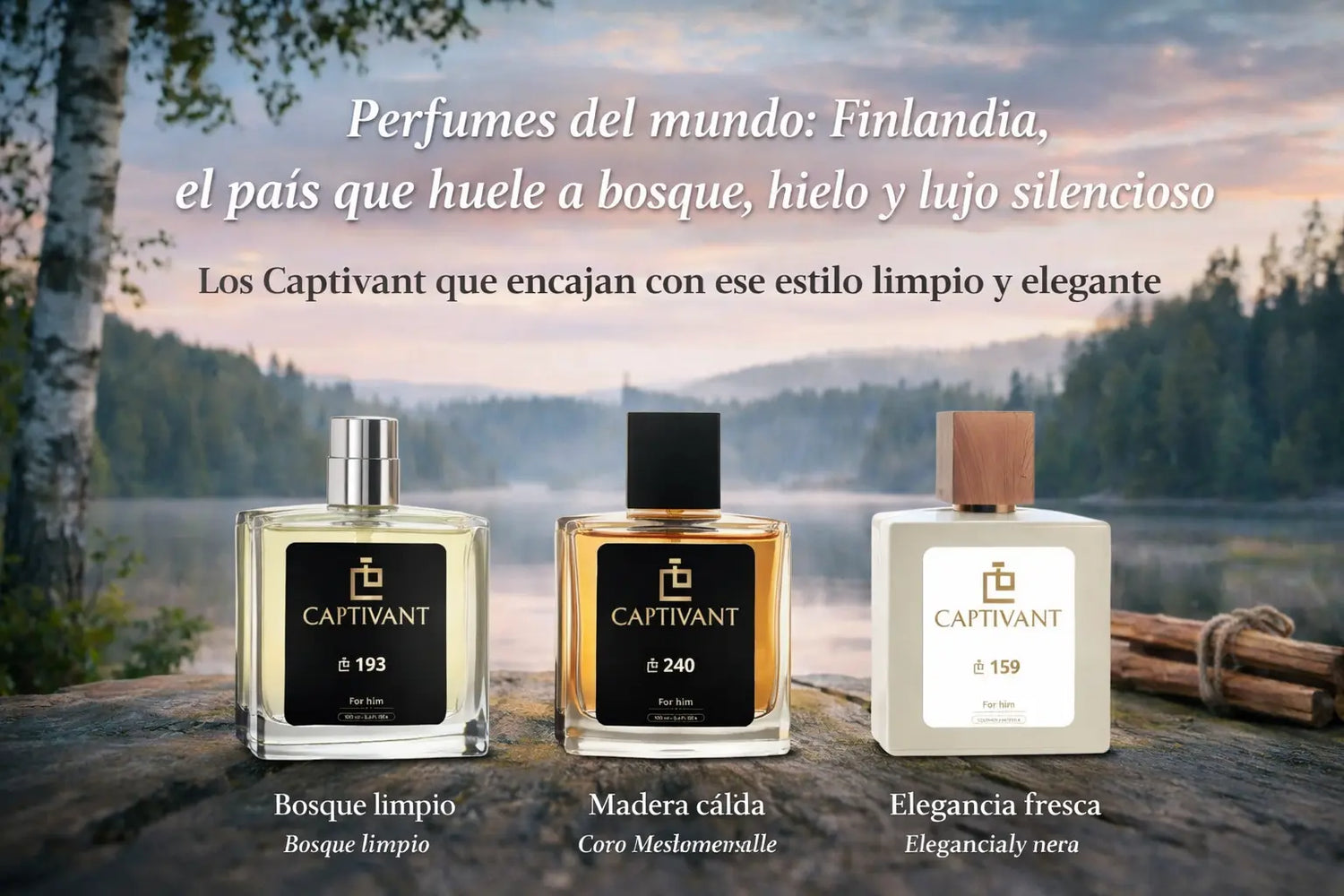 Perfumes del mundo: Finlandia, el país que huele a bosque, hielo y silencio limpio