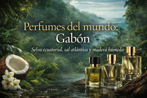 Perfumes del mundo: Gabón — selva ecuatorial, sal atlántica y madera húmeda