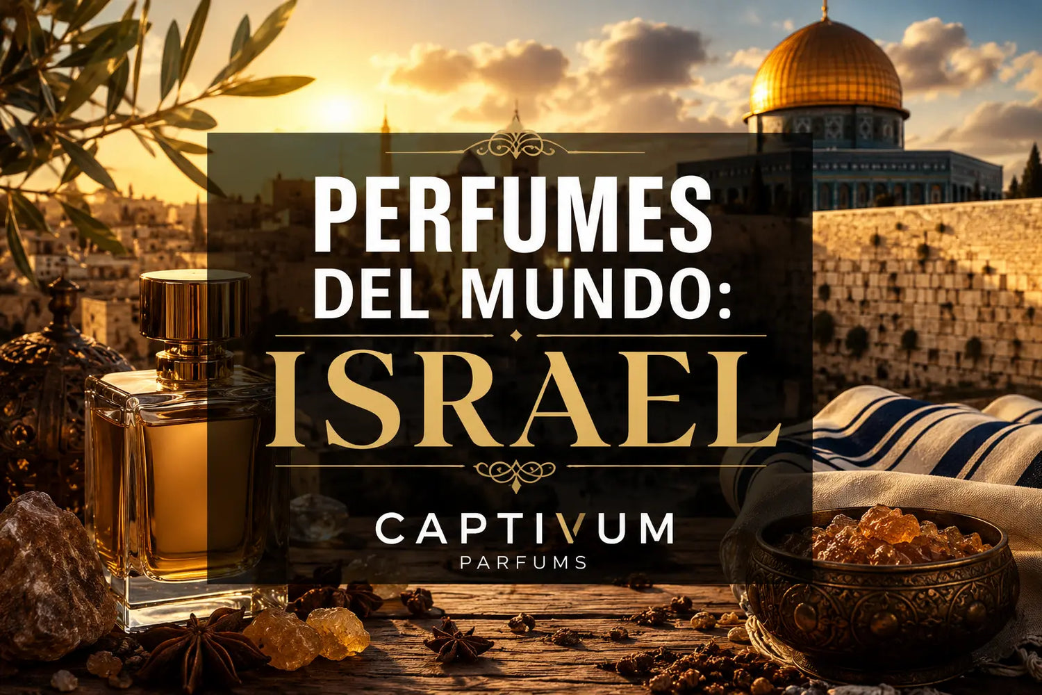 Perfumes del mundo: Israel, el aroma sagrado del desierto, el mar y el misterio