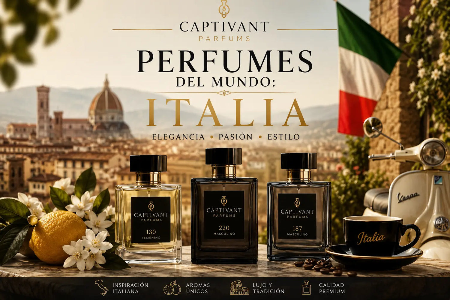 Perfumes del mundo: Italia, el país donde oler bien también es una forma de vivir