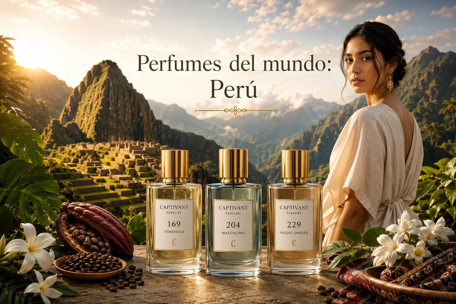 Perfumes del mundo: Perú, el aroma de los Andes, la Amazonía y el cacao oscuro
