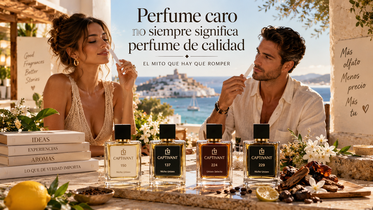 Perfume caro no siempre significa perfume de calidad: el mito que hay que romper