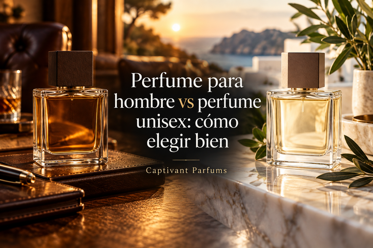 Perfume para hombre vs perfume unisex