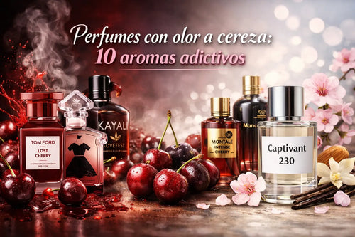 Perfumes con olor a cereza