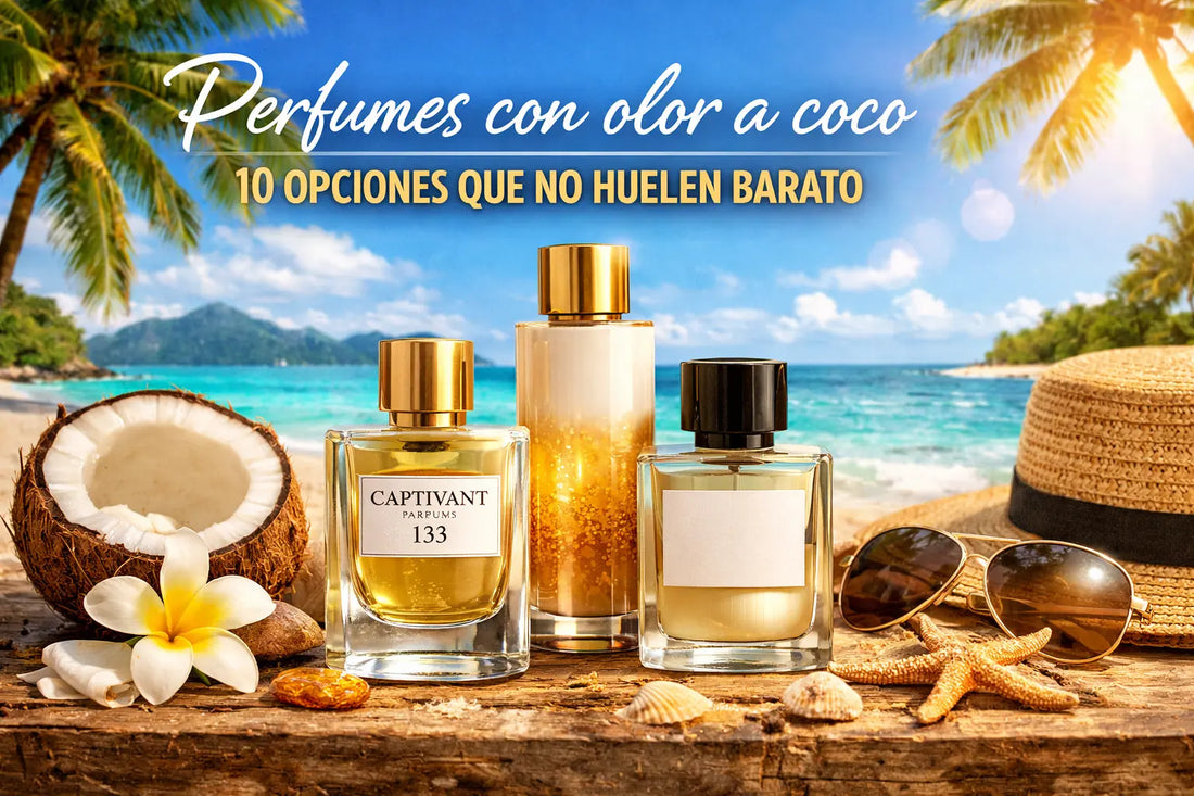 Perfumes con olor a coco