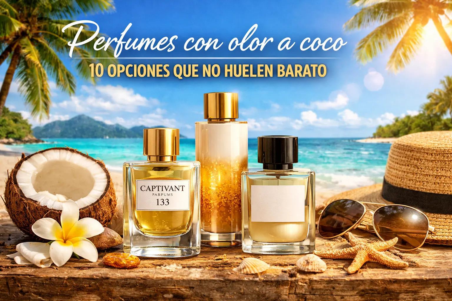 Perfumes con olor a coco