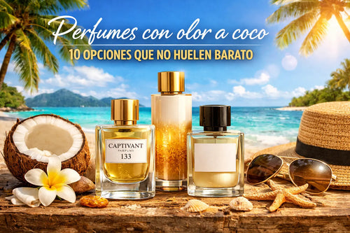 Perfumes con olor a coco