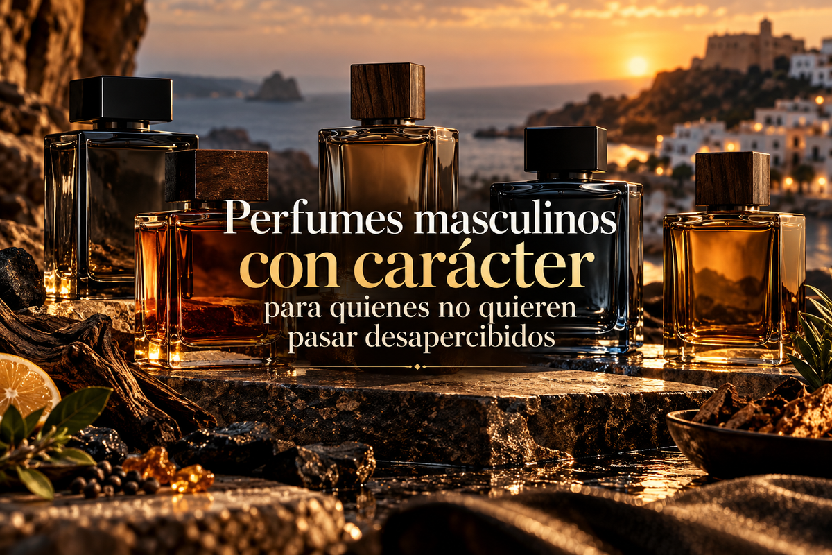 Perfumes masculinos con carácter para quienes no quieren pasar desapercibidos