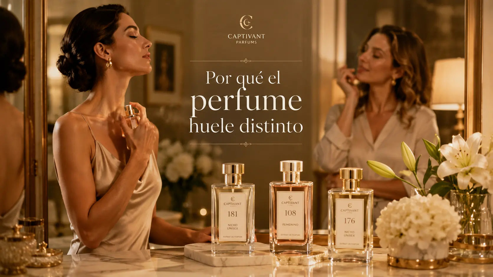 Por qué el perfume huele distinto en cada persona