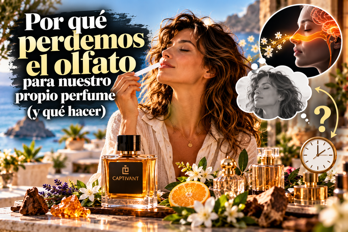 Por qué perdemos el olfato para nuestro propio perfume