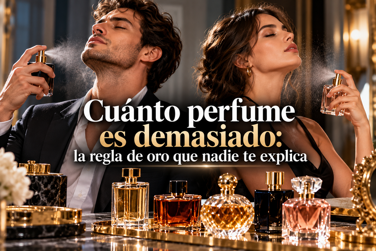 Cuánto perfume es demasiado: la regla de oro que nadie te explica