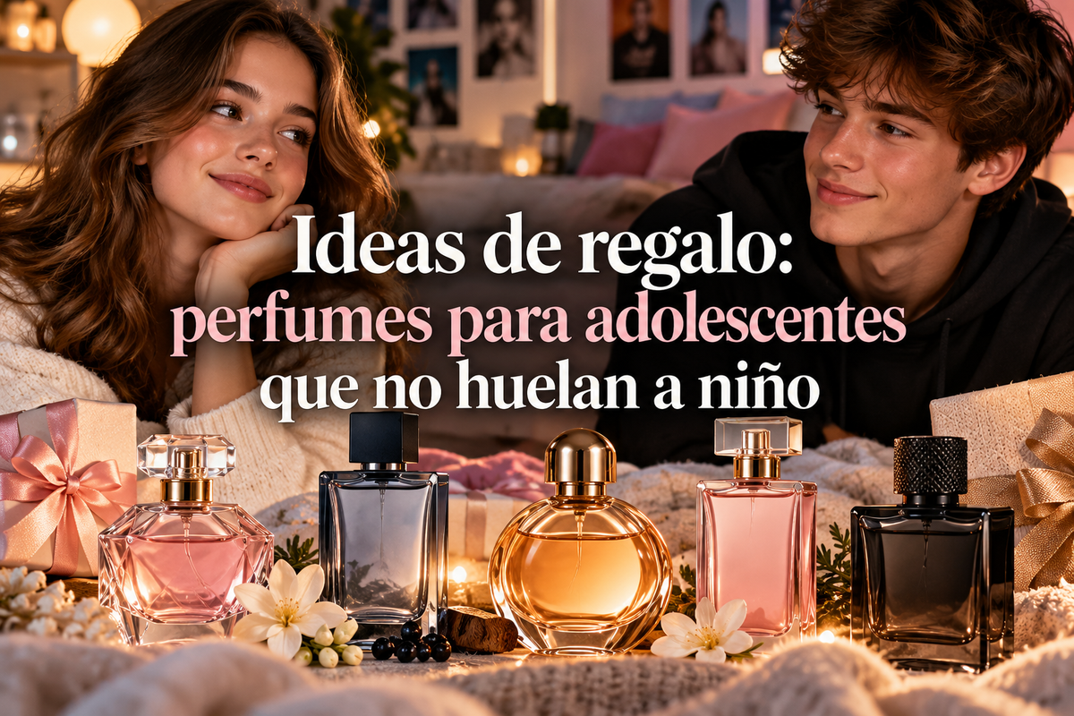 Ideas de regalo: perfumes para adolescentes que no huelan a niño