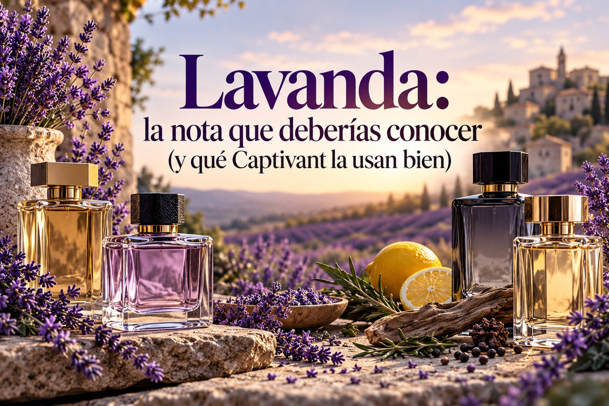 Lavanda: la nota que deberías conocer (y qué Captivant la usan bien)