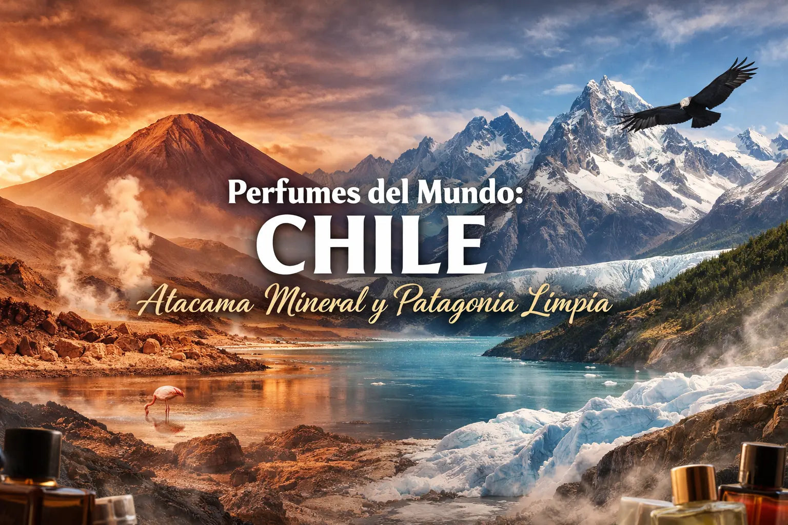 Perfumes del mundo: Chile, Atacama mineral y Patagonia limpia