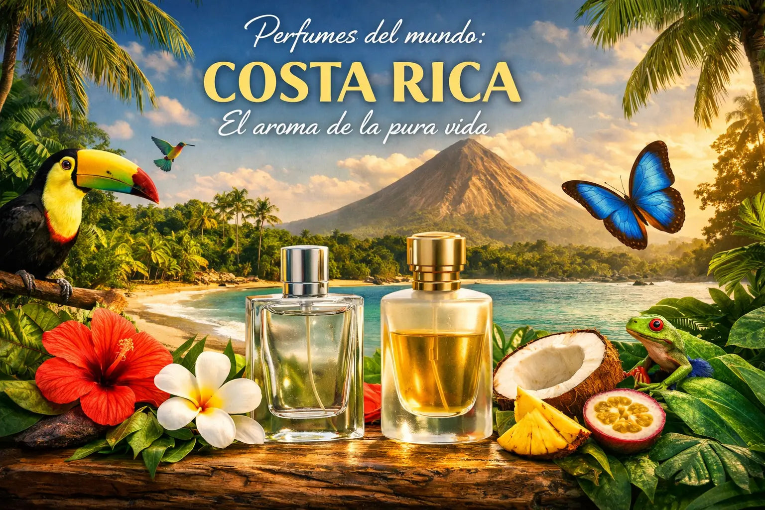 Perfumes del mundo: Costa Rica, el aroma de la pura vida